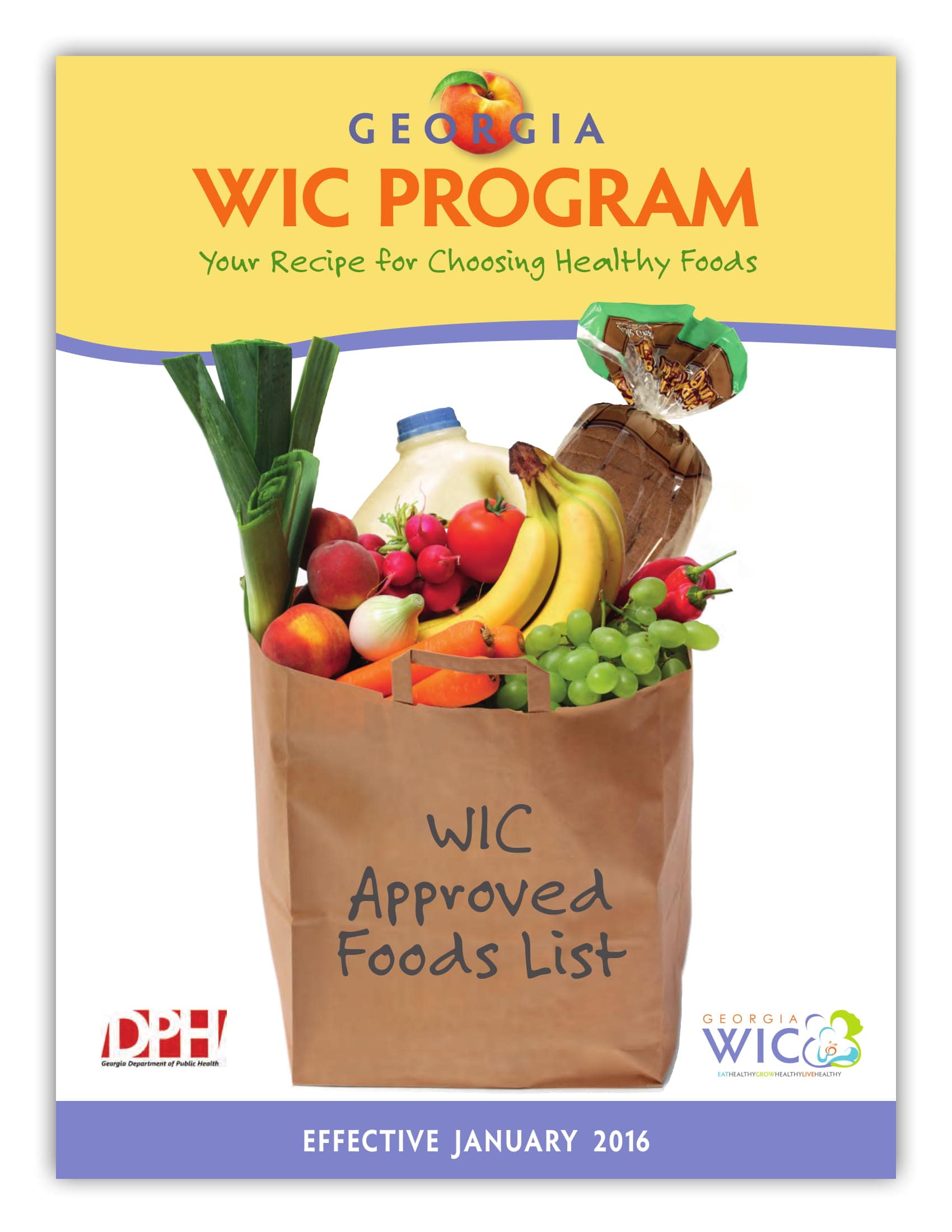 View the WIC Food List