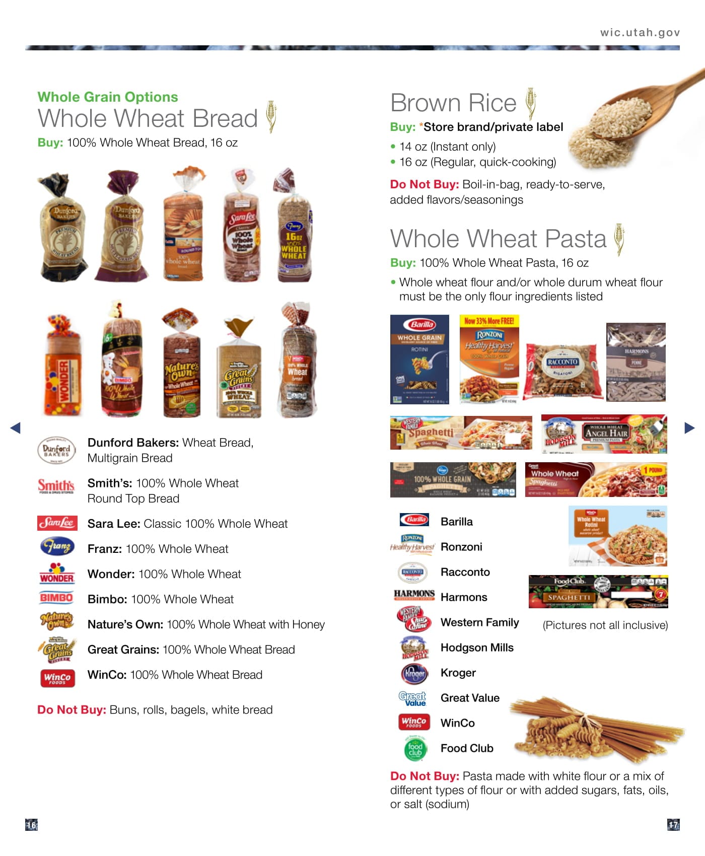 florida wic approved food list